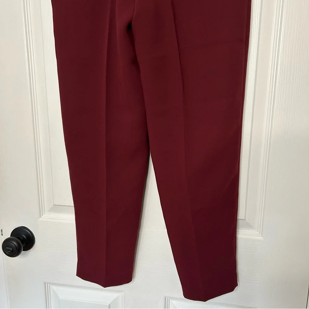 Anthropologie Sasha Button Fly Tapered Trousers